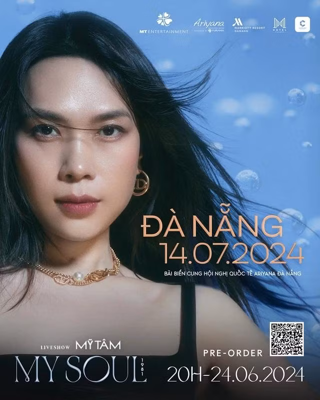 Poster liveshow của Mỹ Tâm