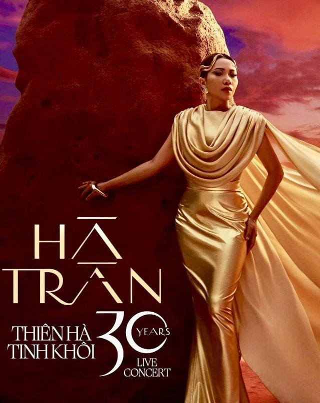 Poster liveshow của Trần Thu Hà
