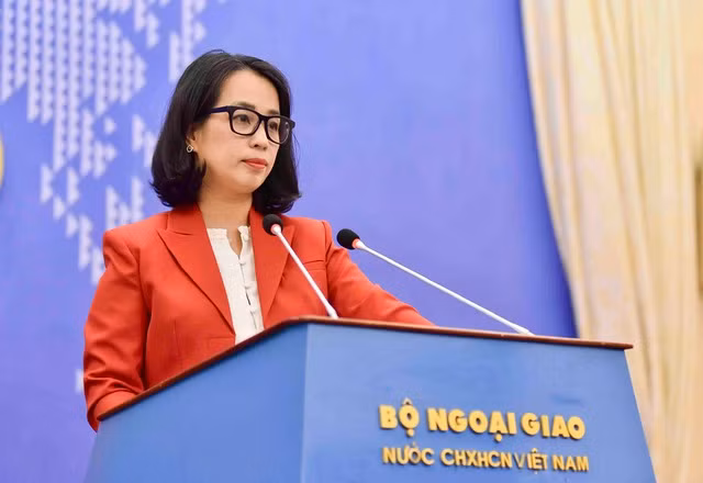 Người phát ngôn Bộ Ngoại giao Việt Nam Phạm Thu Hằng