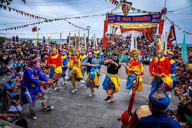 Một lễ hội của ngư dân ở xã Nhơn Hải, TP.Quy Nhơn