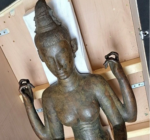 Tượng cổ quý hiếm của Việt Nam được hồi hương từ Anh