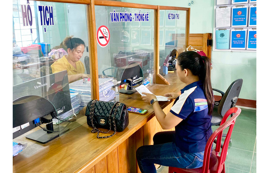 Việc đánh giá, xếp hạng mức độ chuyển đổi số đã thúc đẩy hoạt động chuyển đổi số trong cơ quan hành chính. Ảnh: H.D