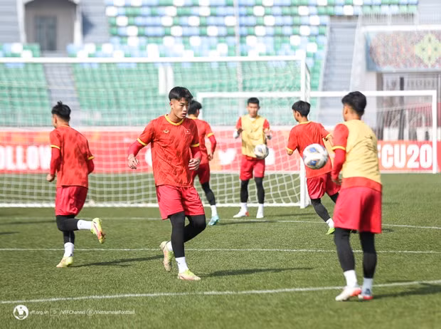 U20 Việt Nam đã sẵn sàng cho trận gặp U20 Australia. Nguồn: VFF