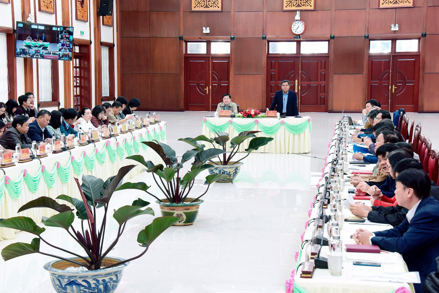 Quang cảnh hội nghị. Ảnh: Đức Thụy Quang cảnh hội nghị. Ảnh: Đức Thụy