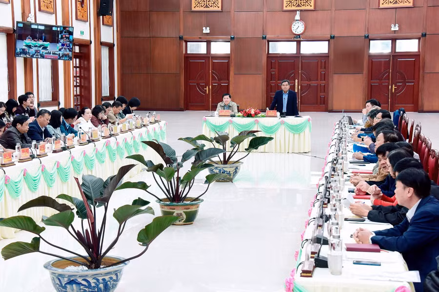 Quang cảnh hội nghị. Ảnh: Đức Thụy Quang cảnh hội nghị. Ảnh: Đức Thụy