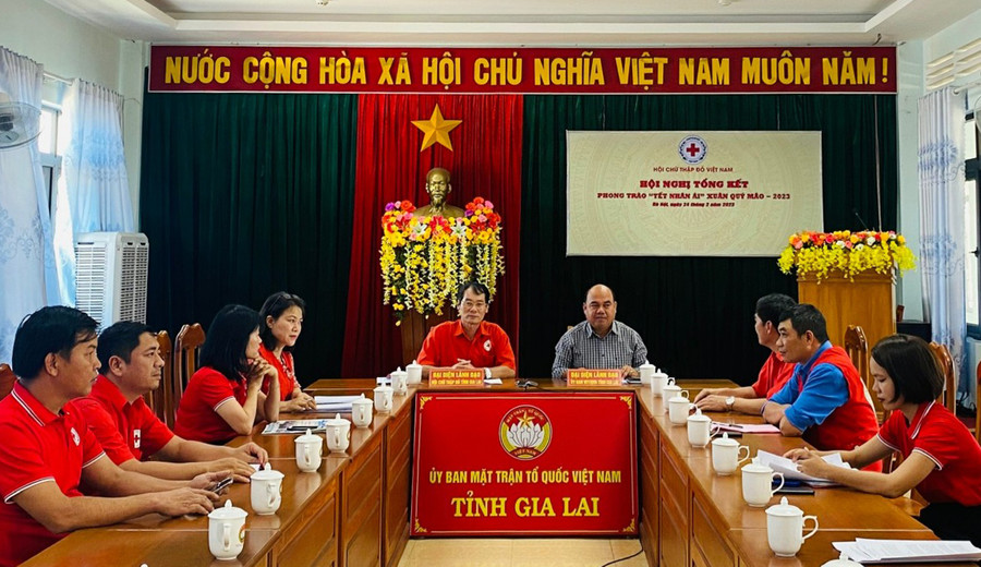 Quang cảnh hội nghị tại điểm cầu Gia Lai. Ảnh: Hồng Ngọc Quang cảnh hội nghị tại điểm cầu Gia Lai. Ảnh: Hồng Ngọc