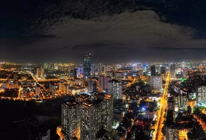 Một góc đô thị Hà Nội. Ảnh: Tuấn Anh - TTXVN