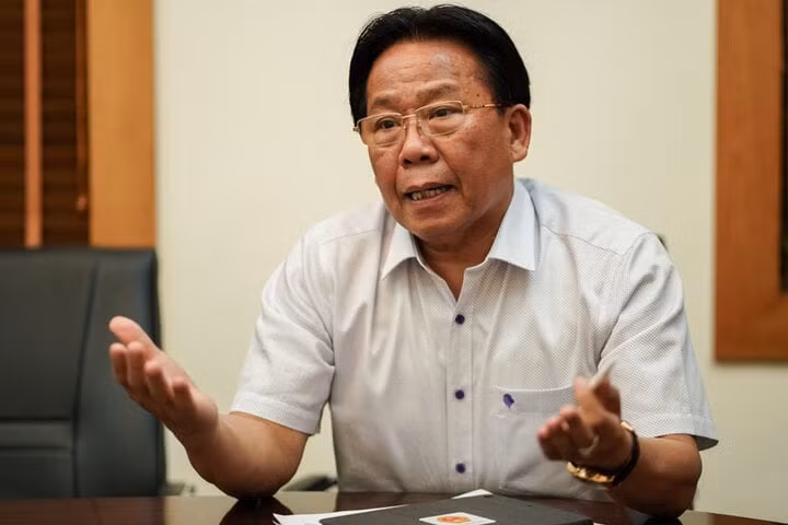 TSKH. Nghiêm Vũ Khải, nguyên Thứ trưởng Bộ Khoa học và Công nghệ, Đại biểu Quốc hội khóa XI, XII, XIV, nguyên Phó Chủ tịch Liên hiệp các Hội Khoa học và Kỹ thuật Việt Nam. Ảnh: VUSTA