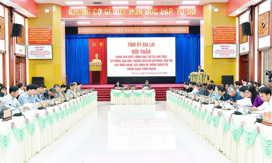 Quang cảnh hội thảo. Ảnh: Đức Thụy