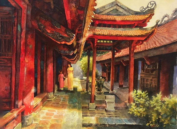 Văn Miếu-Quốc Tử Giám.