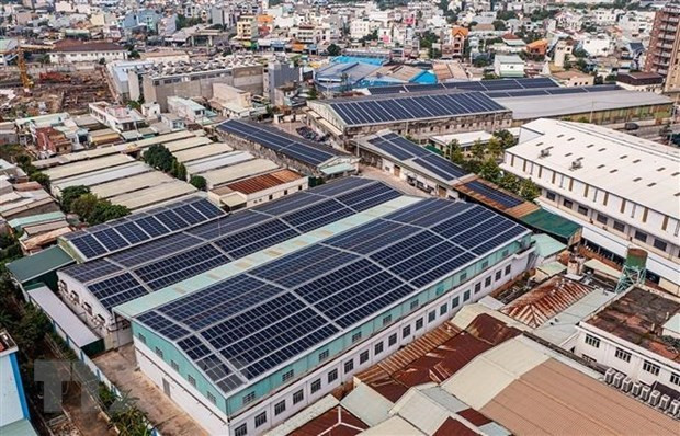 Bất động sản công nghiệp tại thành phố Thủ Đức, Thành phố Hồ Chí Minh. Ảnh: Hồng Đạt/TTXVN