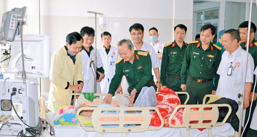 Bệnh viện Quân y 15 địa chỉ tin cậy của người dân Tây Nguyên. Ảnh: V.H