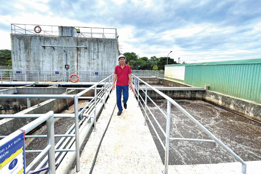 Công ty TNHH Quicornac đã đầu tư gần 7 tỷ đồng xây dựng các hạng mục và thiết bị phục vụ xử lý nước thải. Ảnh: M.T Công ty TNHH Quicornac đã đầu tư gần 7 tỷ đồng xây dựng các hạng mục và thiết bị phục vụ xử lý nước thải. Ảnh: M.T