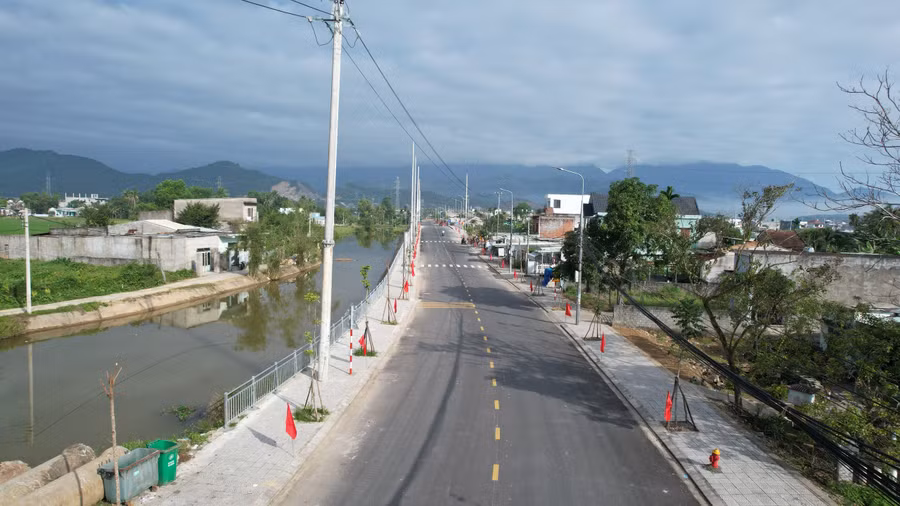 Tuyến đường ĐT601 đoạn qua xã Hòa Liên, huyện Hòa Vang, TP Đà Nẵng