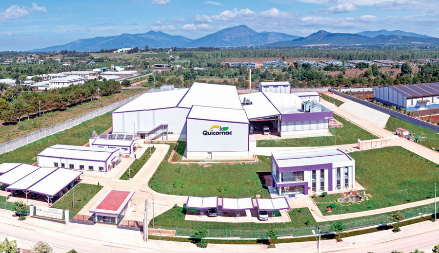 Nhà máy chế biến chanh dây của Công ty TNHH Quicornac (Khu Công nghiệp Trà Đa, TP. Pleiku). Ảnh: M.T Nhà máy chế biến chanh dây của Công ty TNHH Quicornac (Khu Công nghiệp Trà Đa, TP. Pleiku). Ảnh: M.T