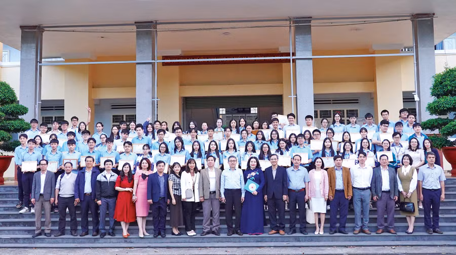 Tại kỳ thi chọn học sinh giỏi quốc gia THPT năm học 2023-2024, tỉnh Gia Lai có 90 học sinh dự thi. Ảnh: Mộc Trà