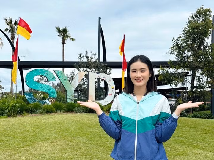 Người đẹp du học tại Australia trong 2 năm.