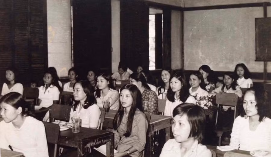 Một lớp đào tạo cán bộ cho SPK.