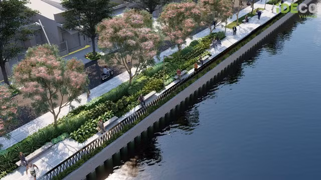 Phối cảnh dự án Rạch Xuyên Tâm