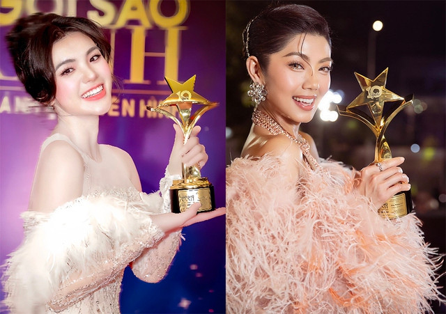 Nhan sắc hút hồn của Yeye Nhật Hạ (trái) và Đàm Phương Linh Nhan sắc hút hồn của Yeye Nhật Hạ (trái) và Đàm Phương Linh