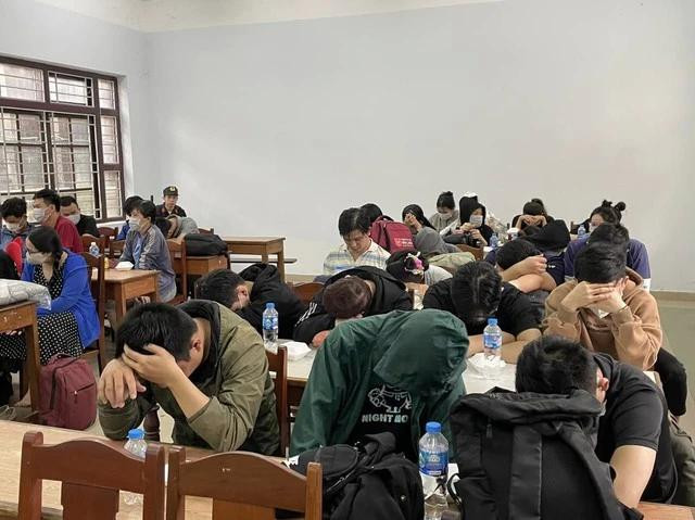 Các nghi phạm bị di lý về TP.Đà Nẵng