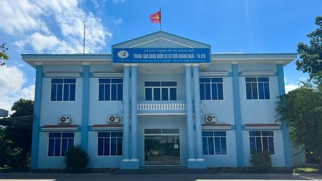 Trụ sở Trung tâm đăng kiểm xe cơ giới Quảng Ngãi 76-01S