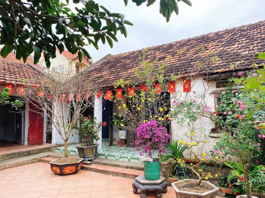 Ngôi nhà tuổi thơ, nhìn thôi cũng đã thấy tết Ngôi nhà tuổi thơ, nhìn thôi cũng đã thấy tết