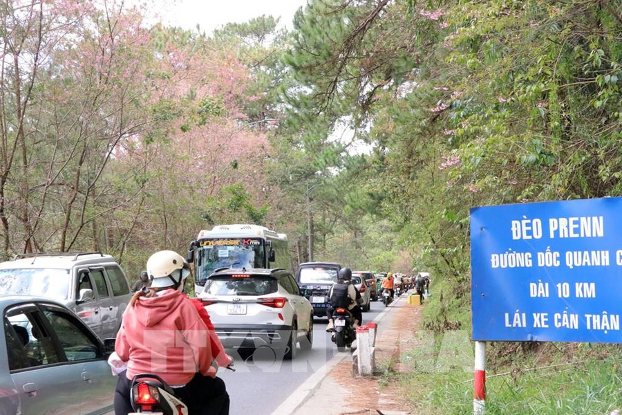 Đèo Prenn cửa ngõ vào thành phố Đà Lạt, tỉnh Lâm Đồng. Ảnh: Chu Quốc Hùng - TTXVN Đèo Prenn cửa ngõ vào thành phố Đà Lạt, tỉnh Lâm Đồng. Ảnh: Chu Quốc Hùng - TTXVN