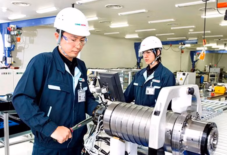 Lao động Gia Lai làm việc tại một doanh nghiệp ở Nhật Bản. Ảnh: Nguyễn Đức