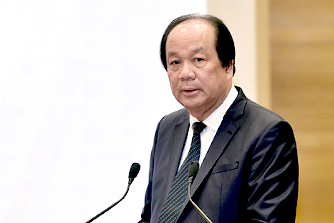 Ông Mai Tiến Dũng, nguyên Bộ trưởng, Chủ nhiệm Văn phòng Chính phủ tại buổi họp báo thường kỳ tháng 2/2021. Ảnh: VGP Ông Mai Tiến Dũng, nguyên Bộ trưởng, Chủ nhiệm Văn phòng Chính phủ tại buổi họp báo thường kỳ tháng 2/2021. Ảnh: VGP