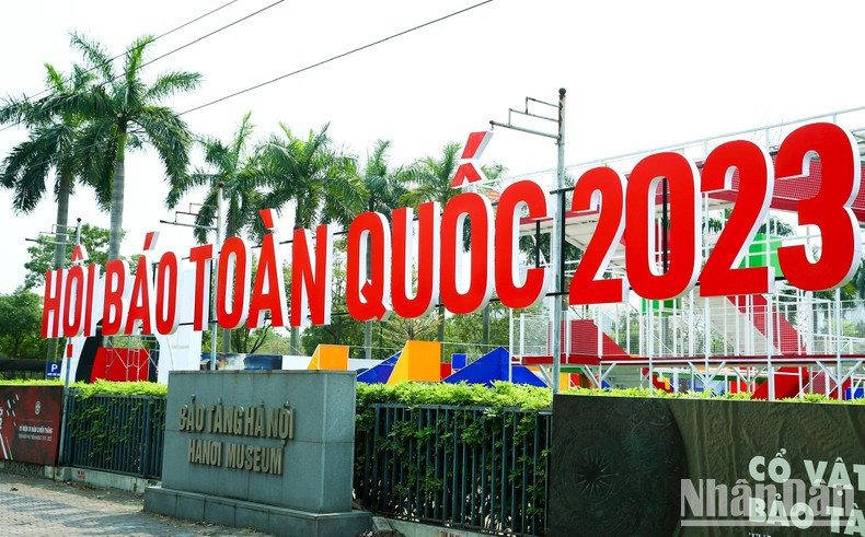 Công tác chuẩn bị cho Hội Báo toàn quốc năm 2023 cơ bản đã được hoàn tất. Công tác chuẩn bị cho Hội Báo toàn quốc năm 2023 cơ bản đã được hoàn tất.