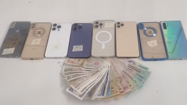 Số tài sản bị Đỗ Sương Lý và người yêu trộm cắp được công an thu hồi. Ảnh: Trị Bình