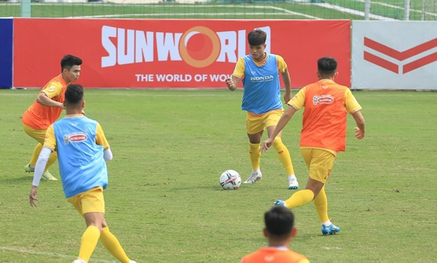 Tiền đạo trụ cột Nguyễn Văn Tùng không thể dự giải U23 Doha Cup vì chấn thương. Ảnh: VFF Tiền đạo trụ cột Nguyễn Văn Tùng không thể dự giải U23 Doha Cup vì chấn thương. Ảnh: VFF