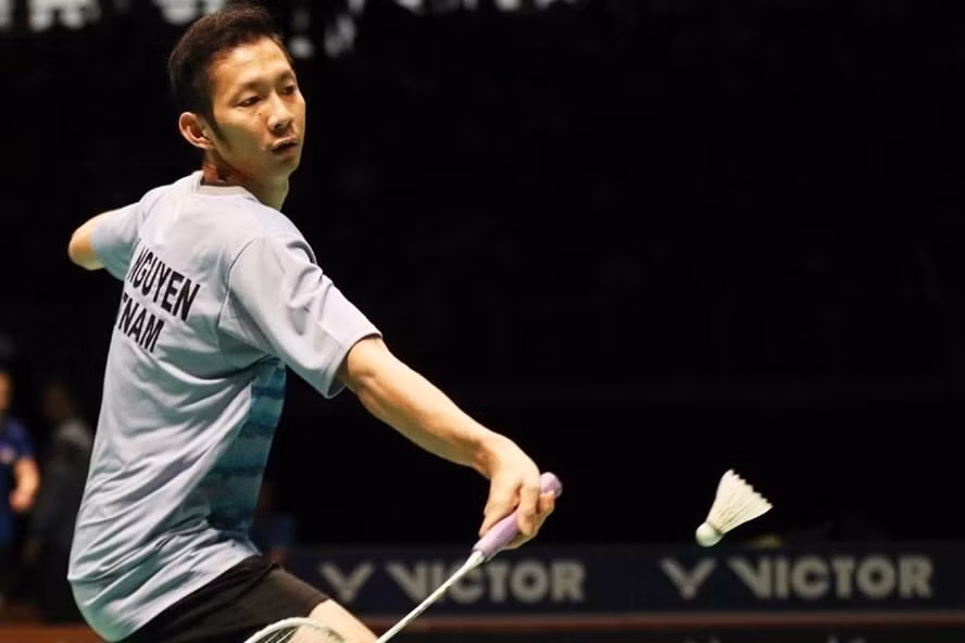 Tiến Minh mất vị trí số 1 cầu lông Việt Nam. Ảnh: Đức Đồng Tiến Minh mất vị trí số 1 cầu lông Việt Nam. Ảnh: Đức Đồng
