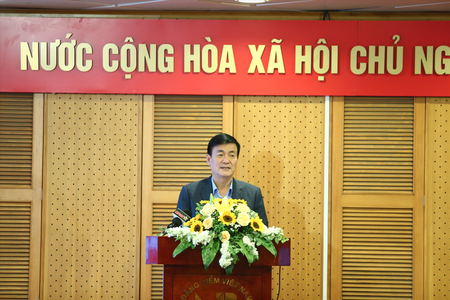 Ông Nguyễn Chiến Thắng - Cục trưởng Cục Đăng kiểm Việt Nam. Ảnh: Vĩnh Hoàng