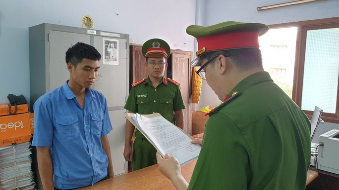 Bị can Võ Quốc Nhiên