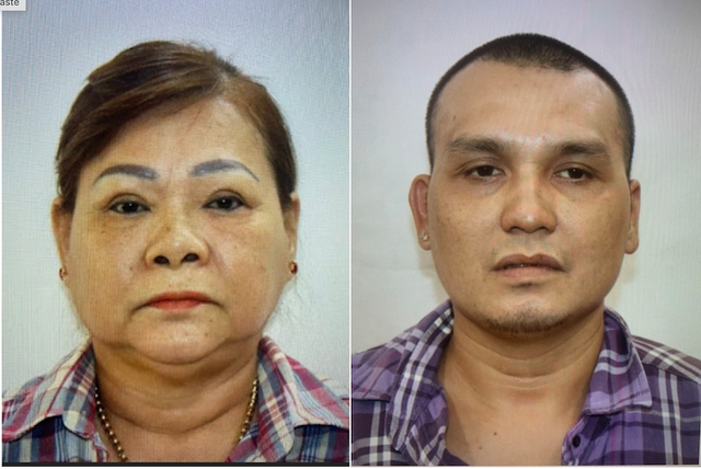 "Bà trùm" Trần Thị Thanh và con trai Phúc "lì" "Bà trùm" Trần Thị Thanh và con trai Phúc "lì"