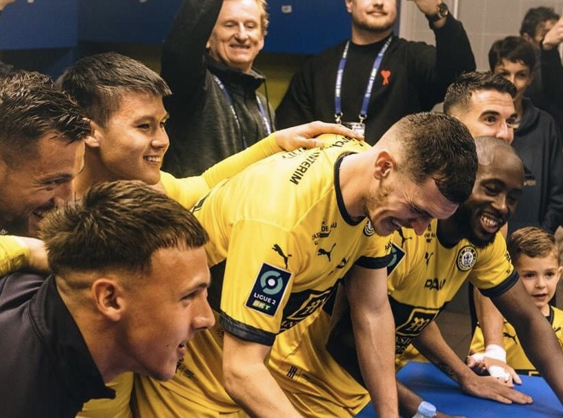 Quang Hải phải chứng minh được năng lực để có cơ hội ra sân cho Pau FC. Ảnh: Pau FC Quang Hải phải chứng minh được năng lực để có cơ hội ra sân cho Pau FC. Ảnh: Pau FC