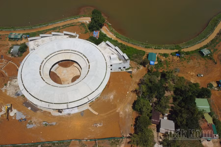 Dự án Khu liên hợp Bảo tàng, Thư viện và Công viên tỉnh Đắk Nông đang vướng mặt bằng do người dân kiến nghị liên quan đến giá đất và chính sách bồi thường