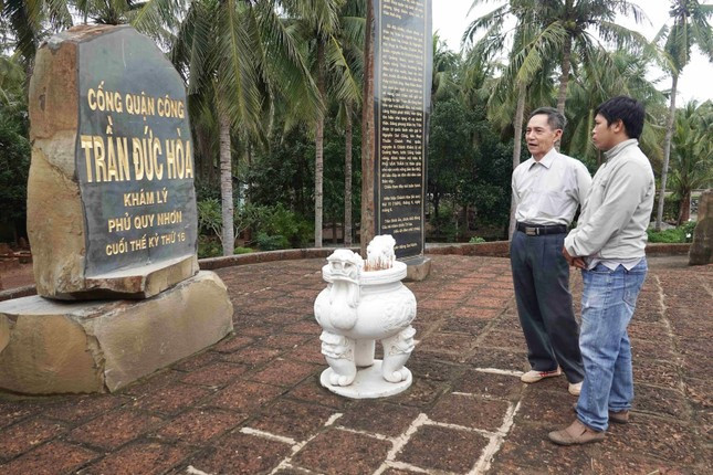 Khu lưu niệm Khám lý - Cống quận công Trần Đức Hòa tại quê nhà Bồng Sơn - Hoài Nhơn, Bình Định Khu lưu niệm Khám lý - Cống quận công Trần Đức Hòa tại quê nhà Bồng Sơn - Hoài Nhơn, Bình Định