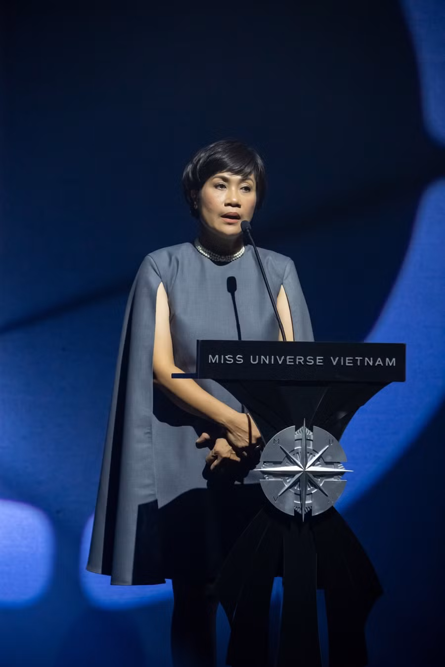 Bà Thúy Nga cho biết ngoài nhan sắc, kỹ năng trình diễn... Miss Universe Vietnam 2024 mong muốn tìm được thí sinh có khả năng truyền cảm hứng, đồng hành với các hoạt động xã hội