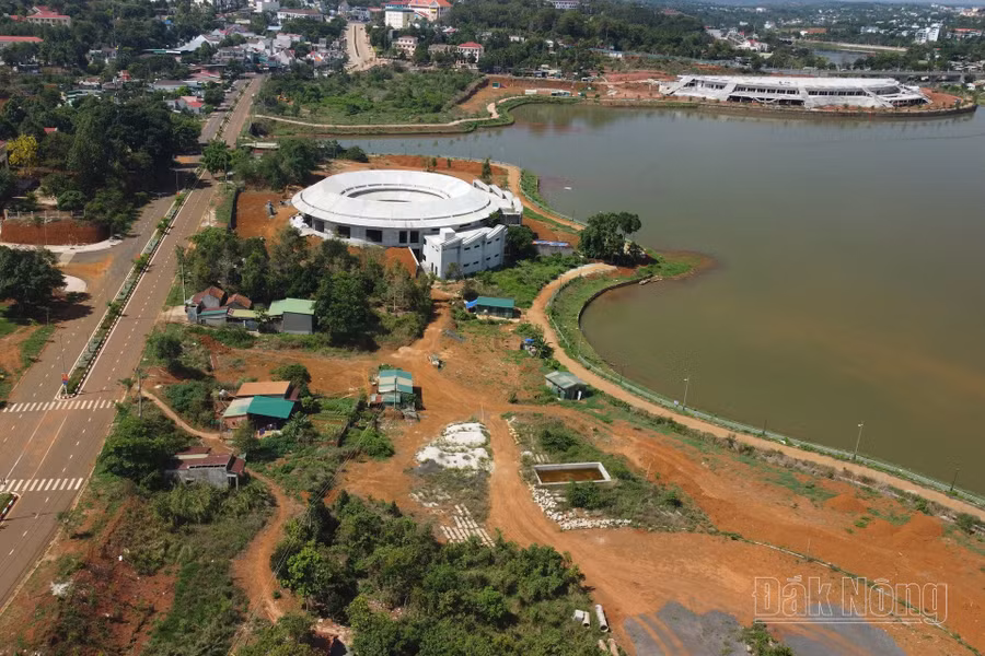 Phường Nghĩa Đức, TP. Gia Nghĩa đang triển khai nhiều dự án lớn nhưng đang vướng mặt bằng