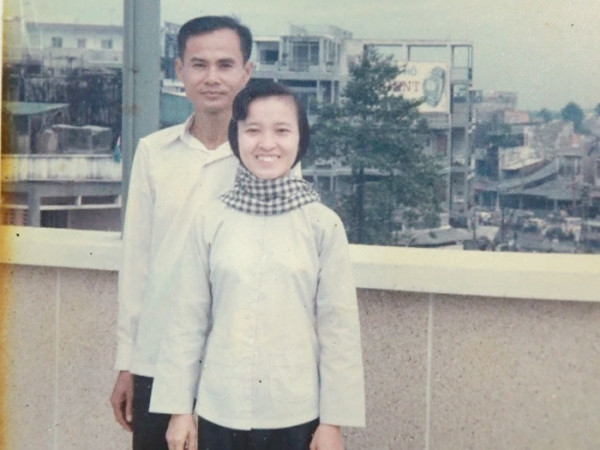 Vợ chồng ông Tư ngày mới cưới.