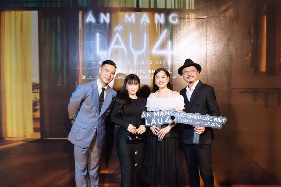 Vợ chồng Lâm Vỹ Dạ đến ủng hộ tinh thần Trương Thế Vinh