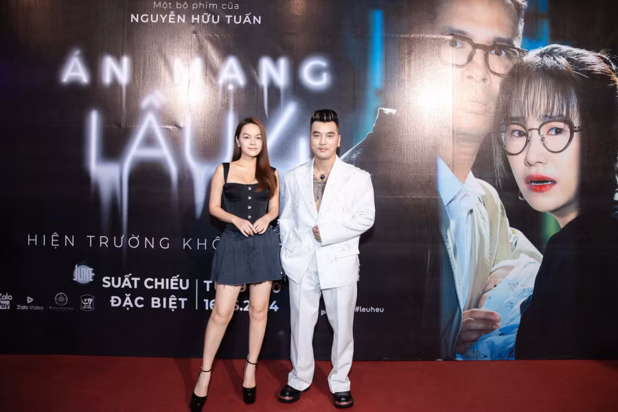 Mảnh ghép của H.A.T là Phạm Quỳnh Anh cũng dành thời gian đến chúc mừng Lương Bích Hữu. Ngoài ra, tại thảm đỏ còn có sự góp mặt của Ưng Hoàng Phúc