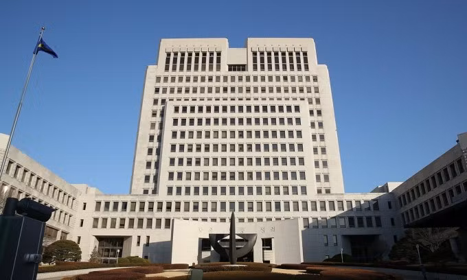 Tòa án tối cao Hàn Quốc tại Seoul. Ảnh: Yonhap