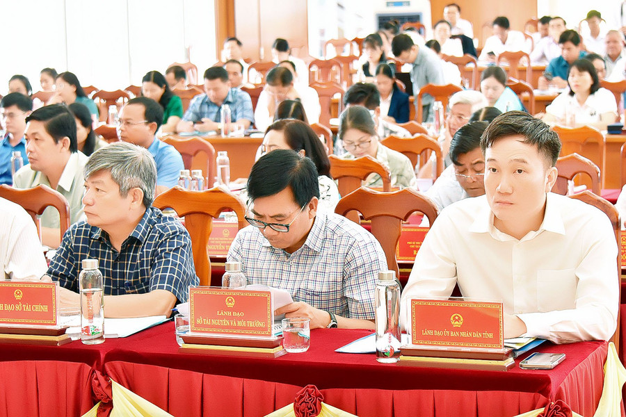 Các đại biểu tham dự hội nghị. Ảnh: Đức Thụy Các đại biểu tham dự hội nghị. Ảnh: Đức Thụy