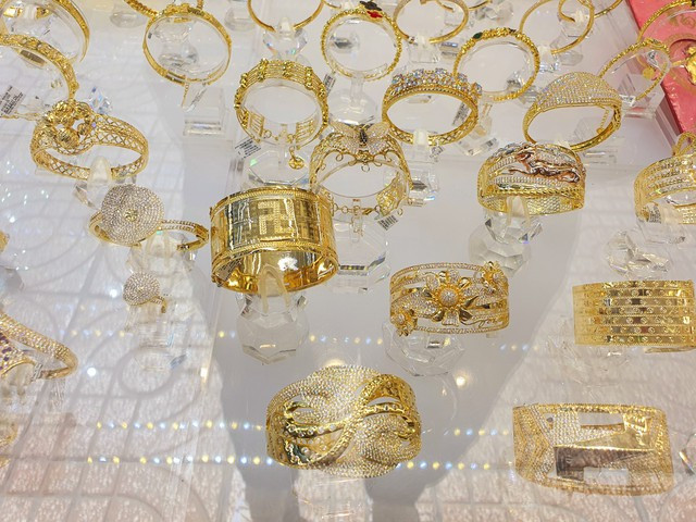 Giá vàng trong nước tăng vọt. Ảnh: Tấn Thạnh Giá vàng trong nước tăng vọt. Ảnh: Tấn Thạnh