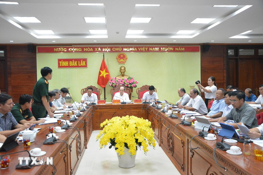 Quang cảnh cuộc họp. (Ảnh: Tuấn Anh/TTXVN) Quang cảnh cuộc họp. (Ảnh: Tuấn Anh/TTXVN)