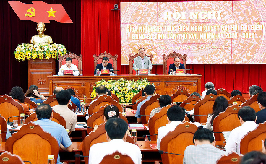 Quang cảnh hội nghị. Ảnh: Đ.T Quang cảnh hội nghị. Ảnh: Đ.T